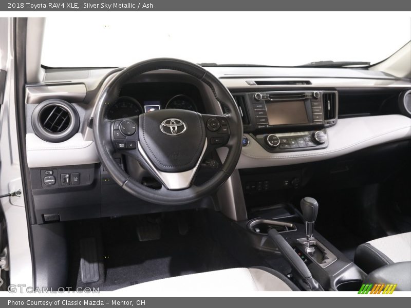 Silver Sky Metallic / Ash 2018 Toyota RAV4 XLE