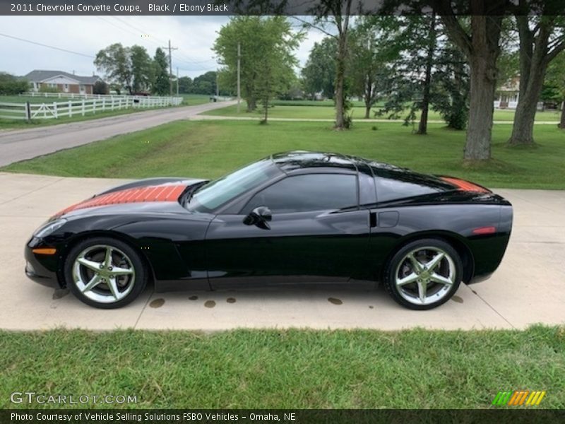 Black / Ebony Black 2011 Chevrolet Corvette Coupe