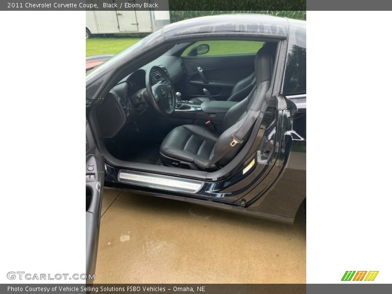 Black / Ebony Black 2011 Chevrolet Corvette Coupe
