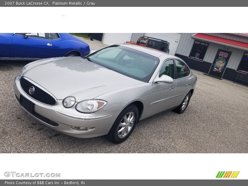 Platinum Metallic / Gray 2007 Buick LaCrosse CX