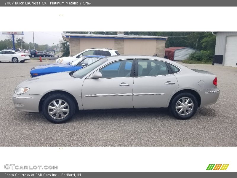 Platinum Metallic / Gray 2007 Buick LaCrosse CX