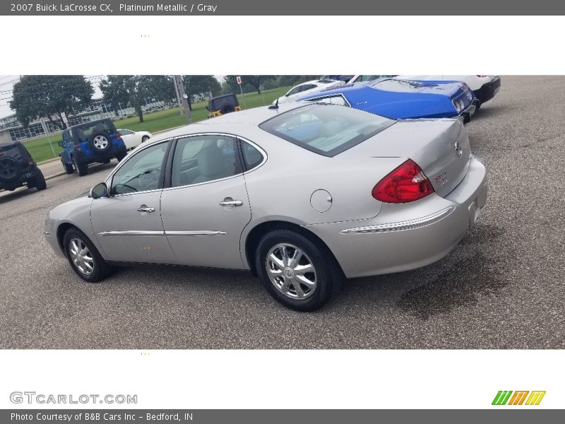 Platinum Metallic / Gray 2007 Buick LaCrosse CX