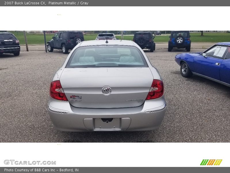 Platinum Metallic / Gray 2007 Buick LaCrosse CX