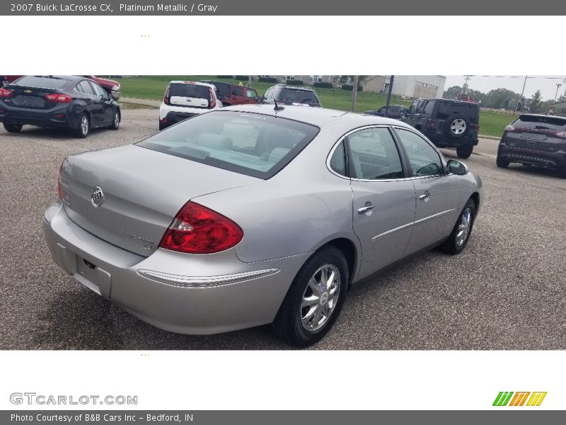 Platinum Metallic / Gray 2007 Buick LaCrosse CX