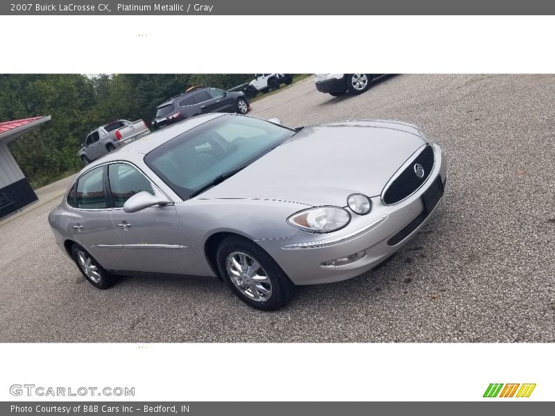 Platinum Metallic / Gray 2007 Buick LaCrosse CX