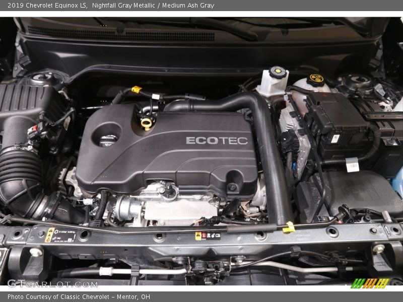 Nightfall Gray Metallic / Medium Ash Gray 2019 Chevrolet Equinox LS