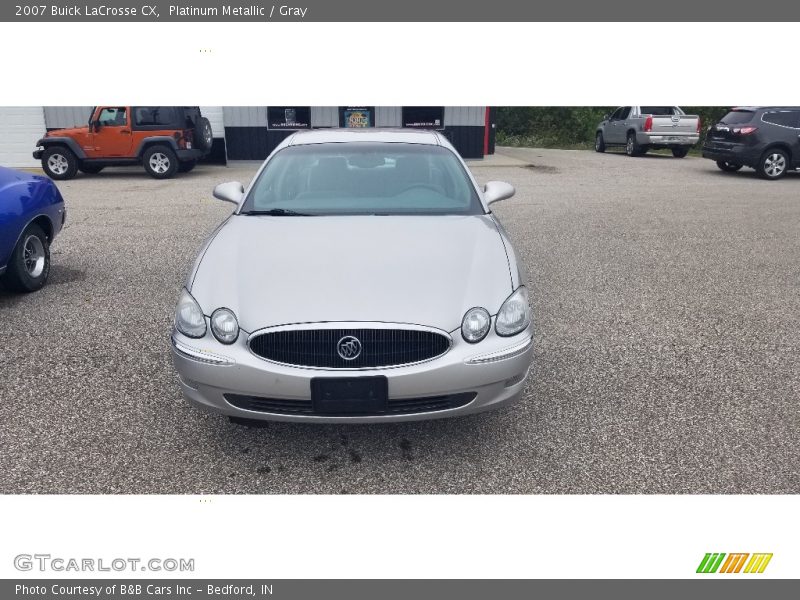 Platinum Metallic / Gray 2007 Buick LaCrosse CX