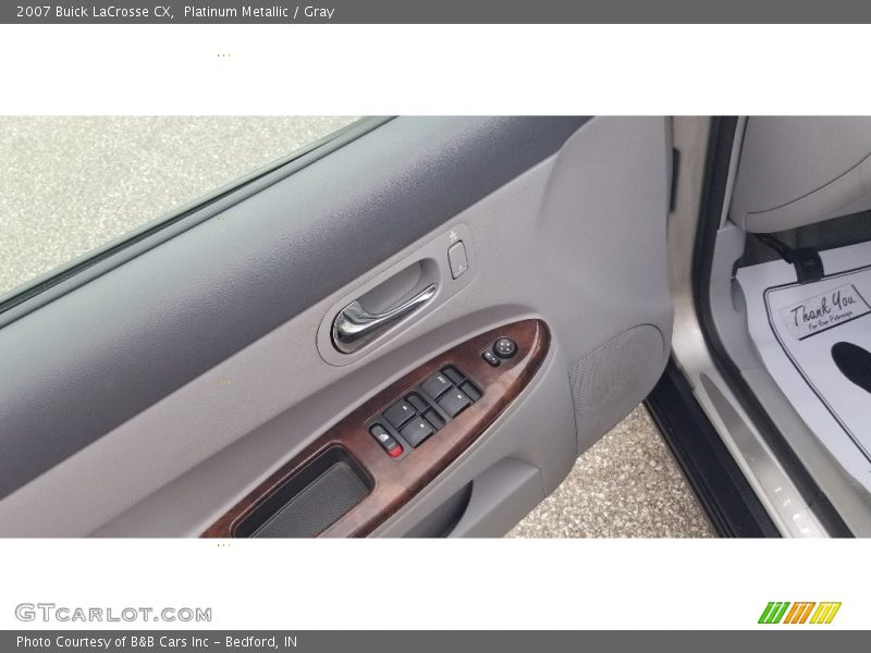 Platinum Metallic / Gray 2007 Buick LaCrosse CX