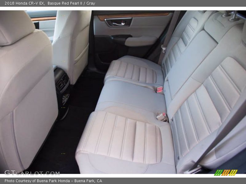 Basque Red Pearl II / Gray 2018 Honda CR-V EX