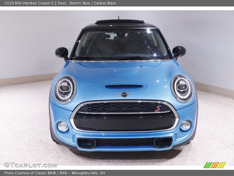 Electric Blue / Carbon Black 2019 Mini Hardtop Cooper S 2 Door