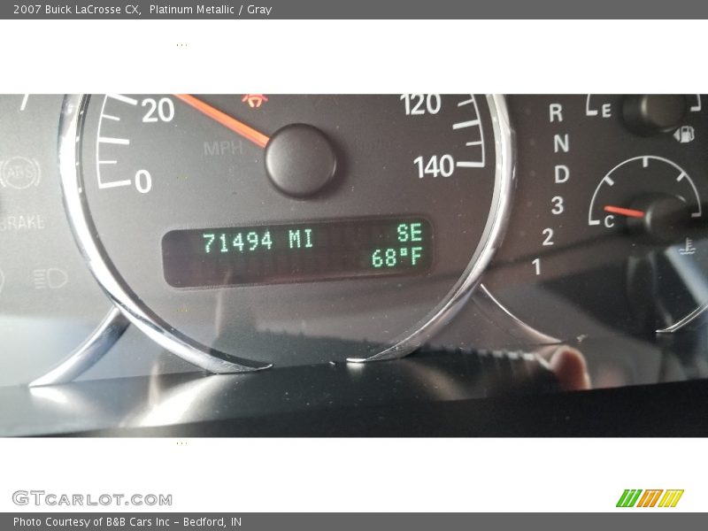 Platinum Metallic / Gray 2007 Buick LaCrosse CX