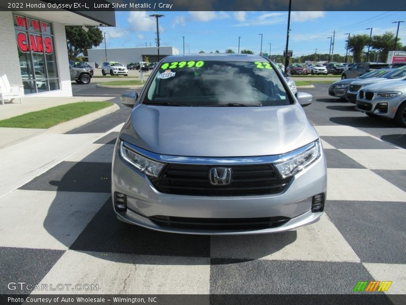 Lunar Silver Metallic / Gray 2022 Honda Odyssey EX-L