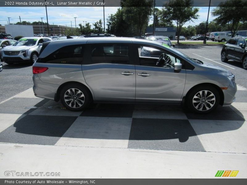 Lunar Silver Metallic / Gray 2022 Honda Odyssey EX-L