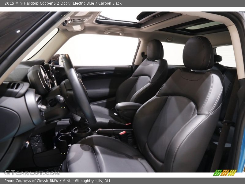 Electric Blue / Carbon Black 2019 Mini Hardtop Cooper S 2 Door