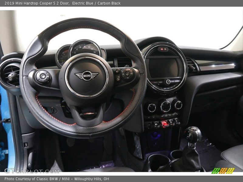 Electric Blue / Carbon Black 2019 Mini Hardtop Cooper S 2 Door