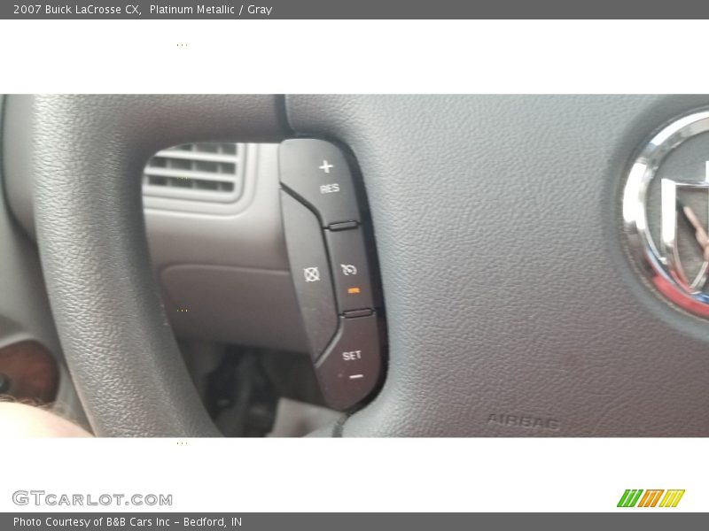 Platinum Metallic / Gray 2007 Buick LaCrosse CX