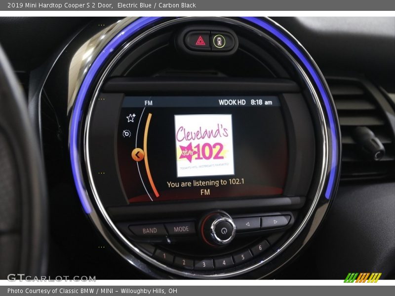 Electric Blue / Carbon Black 2019 Mini Hardtop Cooper S 2 Door