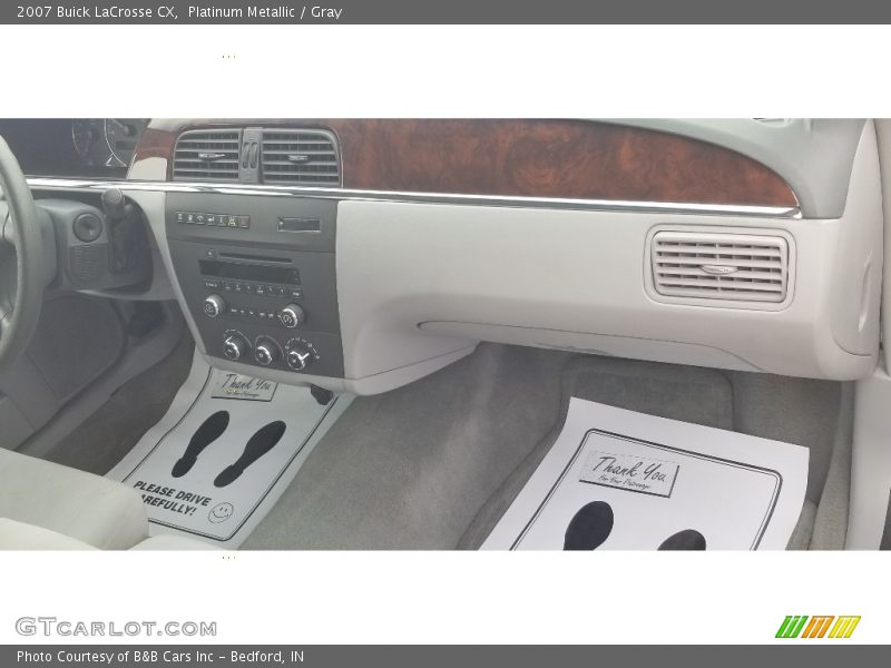 Platinum Metallic / Gray 2007 Buick LaCrosse CX