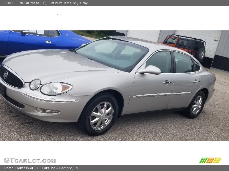 Platinum Metallic / Gray 2007 Buick LaCrosse CX