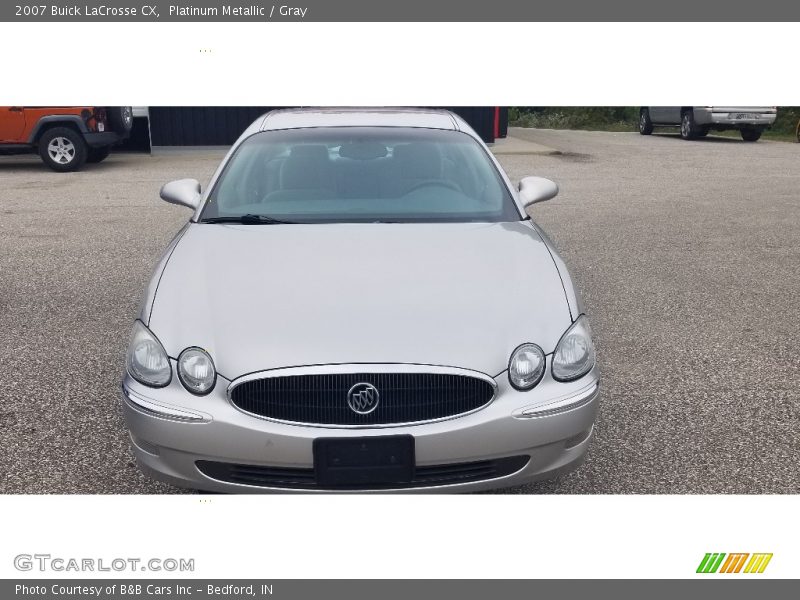 Platinum Metallic / Gray 2007 Buick LaCrosse CX