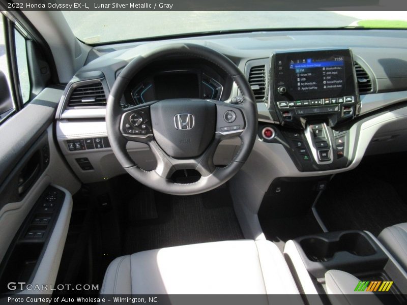 Lunar Silver Metallic / Gray 2022 Honda Odyssey EX-L