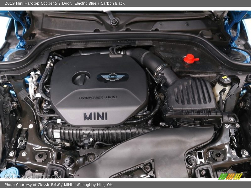 Electric Blue / Carbon Black 2019 Mini Hardtop Cooper S 2 Door