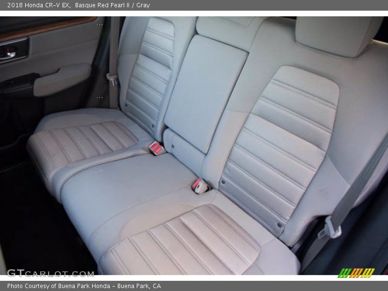 Basque Red Pearl II / Gray 2018 Honda CR-V EX