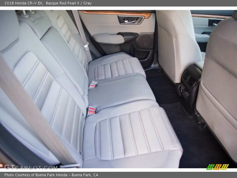 Basque Red Pearl II / Gray 2018 Honda CR-V EX