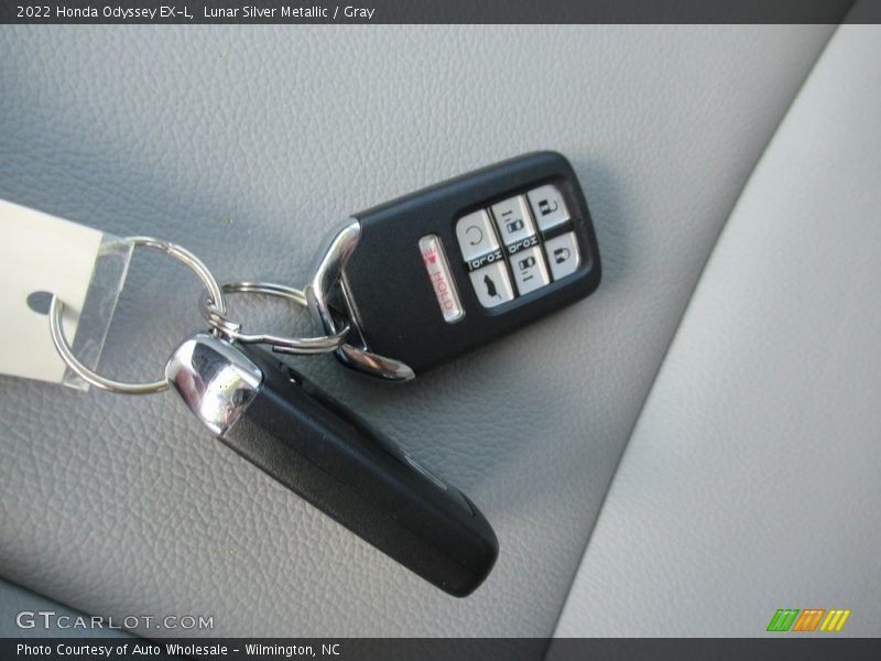 Lunar Silver Metallic / Gray 2022 Honda Odyssey EX-L