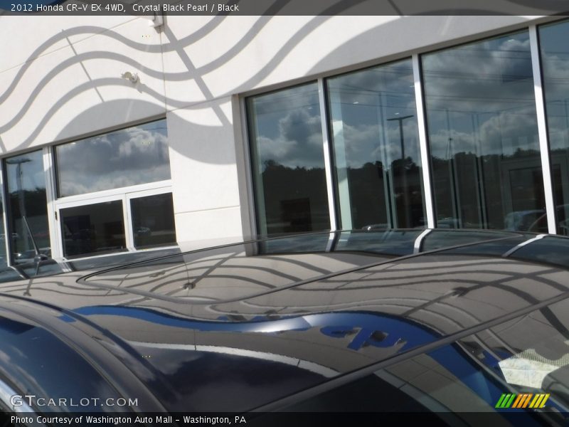 Crystal Black Pearl / Black 2012 Honda CR-V EX 4WD