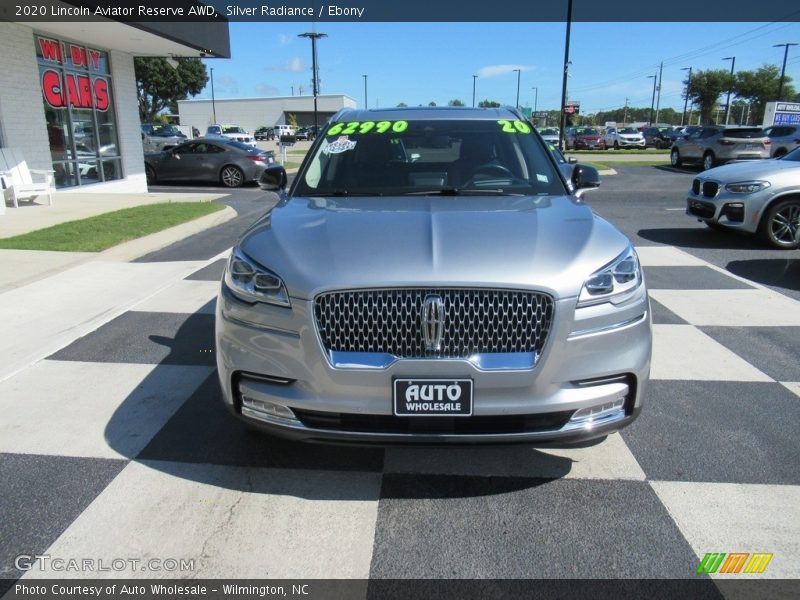 Silver Radiance / Ebony 2020 Lincoln Aviator Reserve AWD