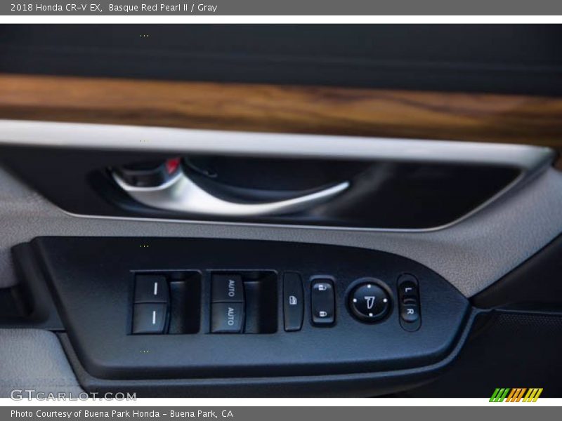 Basque Red Pearl II / Gray 2018 Honda CR-V EX