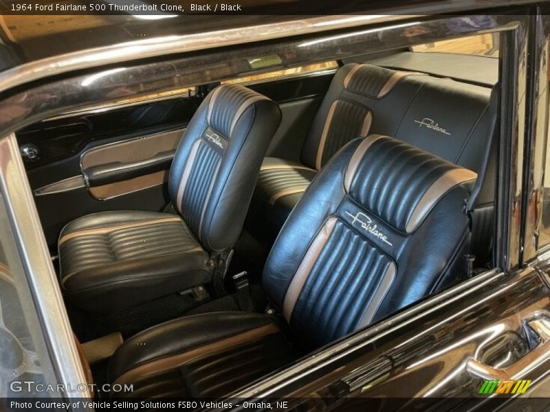 Black / Black 1964 Ford Fairlane 500 Thunderbolt Clone