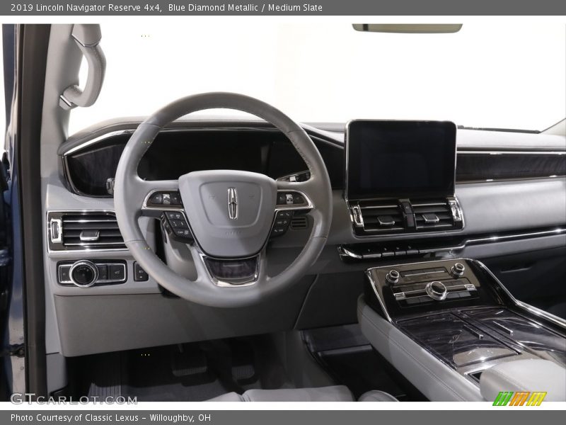 Blue Diamond Metallic / Medium Slate 2019 Lincoln Navigator Reserve 4x4