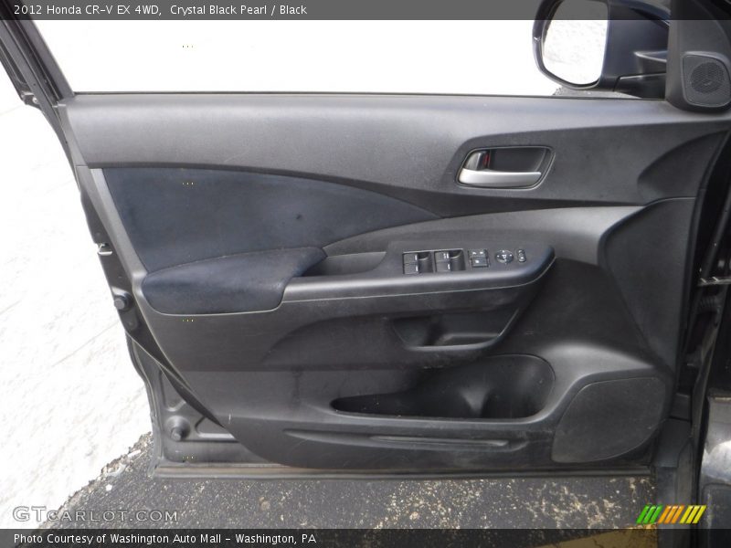 Crystal Black Pearl / Black 2012 Honda CR-V EX 4WD