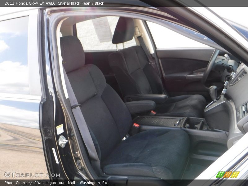 Crystal Black Pearl / Black 2012 Honda CR-V EX 4WD