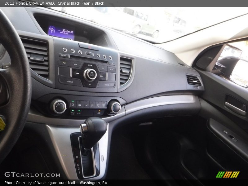 Crystal Black Pearl / Black 2012 Honda CR-V EX 4WD