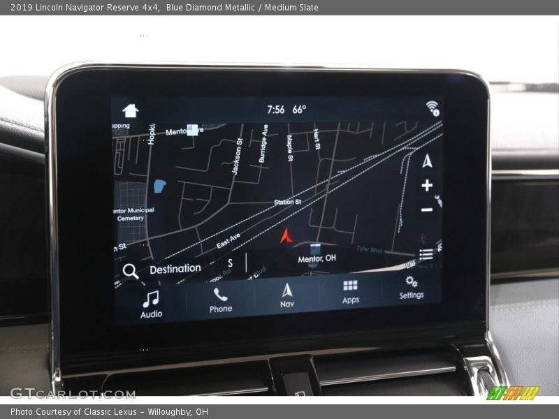 Blue Diamond Metallic / Medium Slate 2019 Lincoln Navigator Reserve 4x4