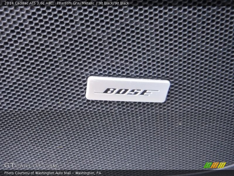 Phantom Gray Metallic / Jet Black/Jet Black 2014 Cadillac ATS 3.6L AWD