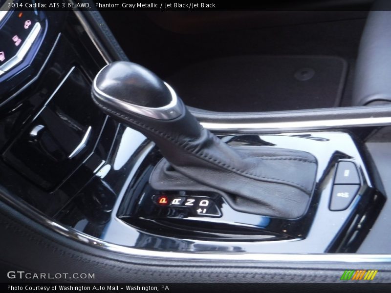 Phantom Gray Metallic / Jet Black/Jet Black 2014 Cadillac ATS 3.6L AWD