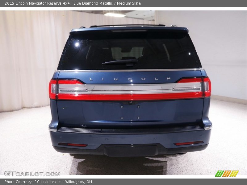 Blue Diamond Metallic / Medium Slate 2019 Lincoln Navigator Reserve 4x4