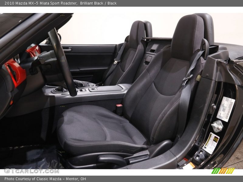Brilliant Black / Black 2010 Mazda MX-5 Miata Sport Roadster