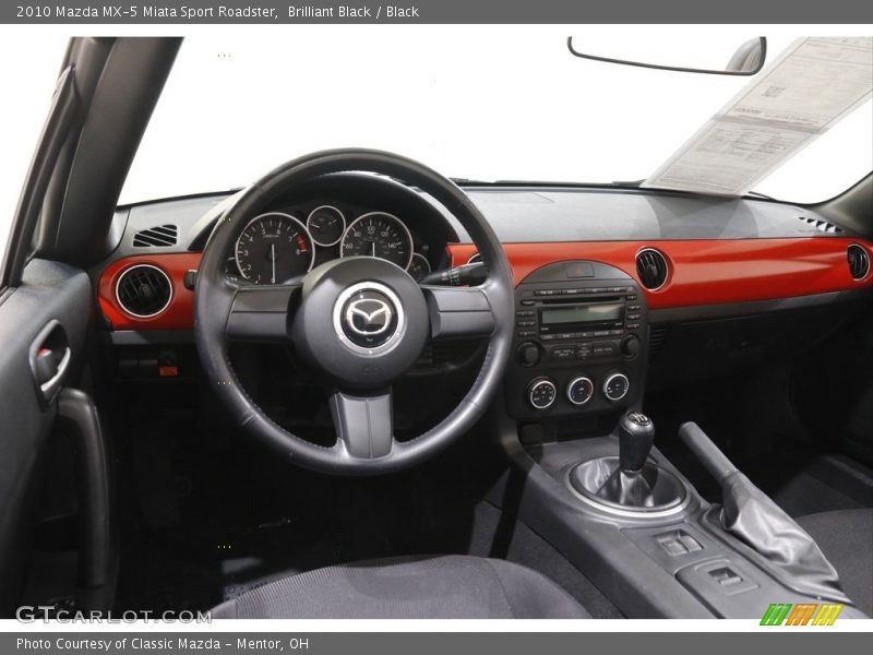 Brilliant Black / Black 2010 Mazda MX-5 Miata Sport Roadster