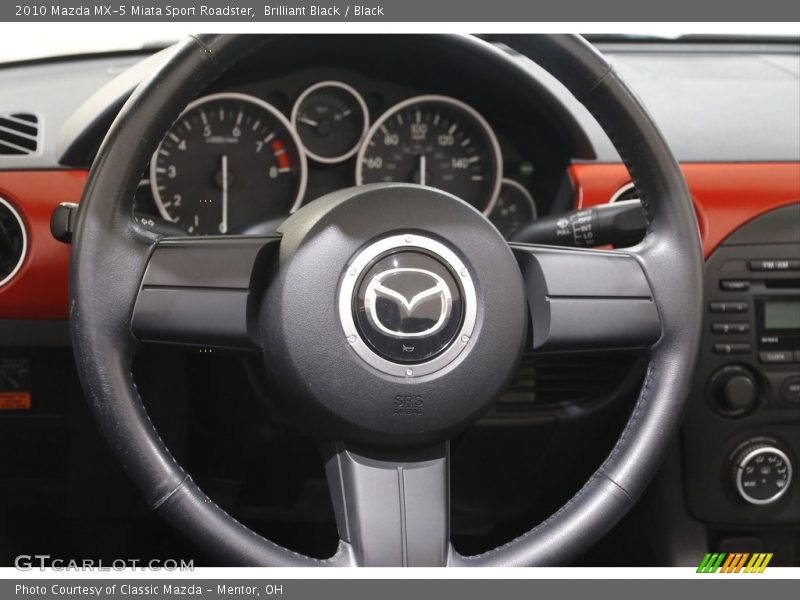 Brilliant Black / Black 2010 Mazda MX-5 Miata Sport Roadster