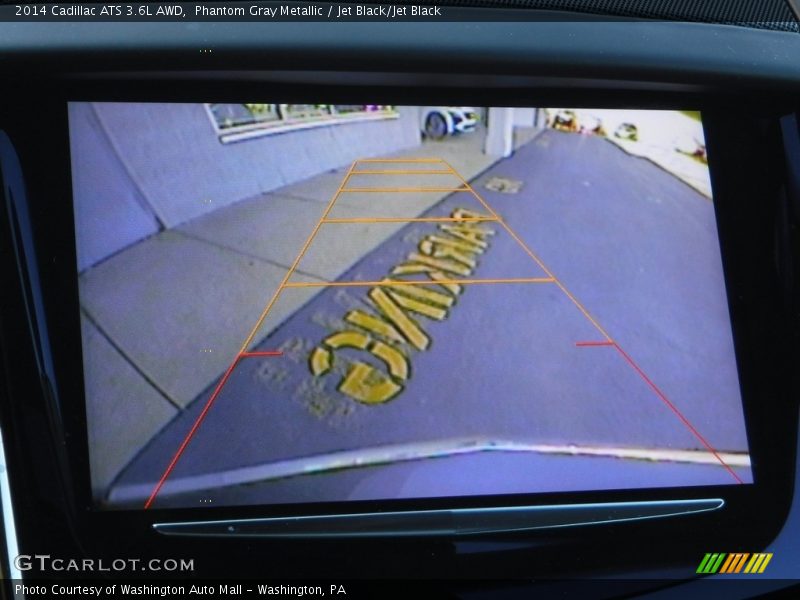 Phantom Gray Metallic / Jet Black/Jet Black 2014 Cadillac ATS 3.6L AWD
