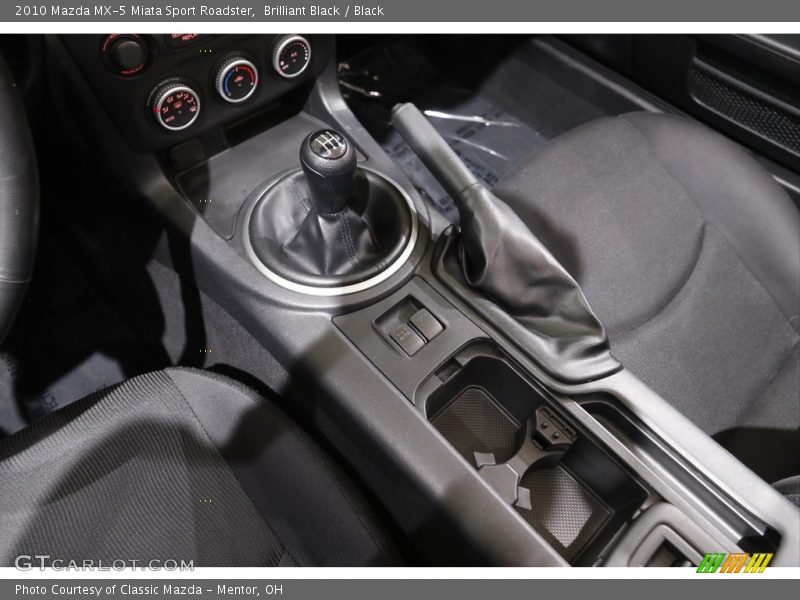 Brilliant Black / Black 2010 Mazda MX-5 Miata Sport Roadster
