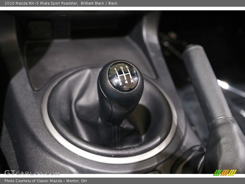 Brilliant Black / Black 2010 Mazda MX-5 Miata Sport Roadster