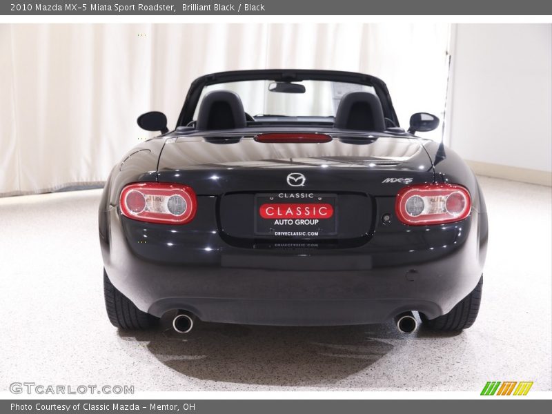 Brilliant Black / Black 2010 Mazda MX-5 Miata Sport Roadster