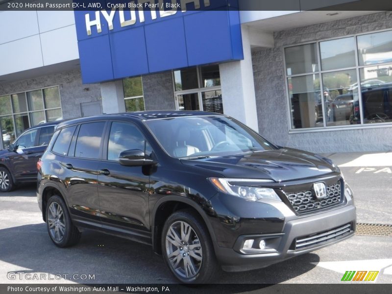 Crystal Black Pearl / Black 2020 Honda Passport EX-L AWD