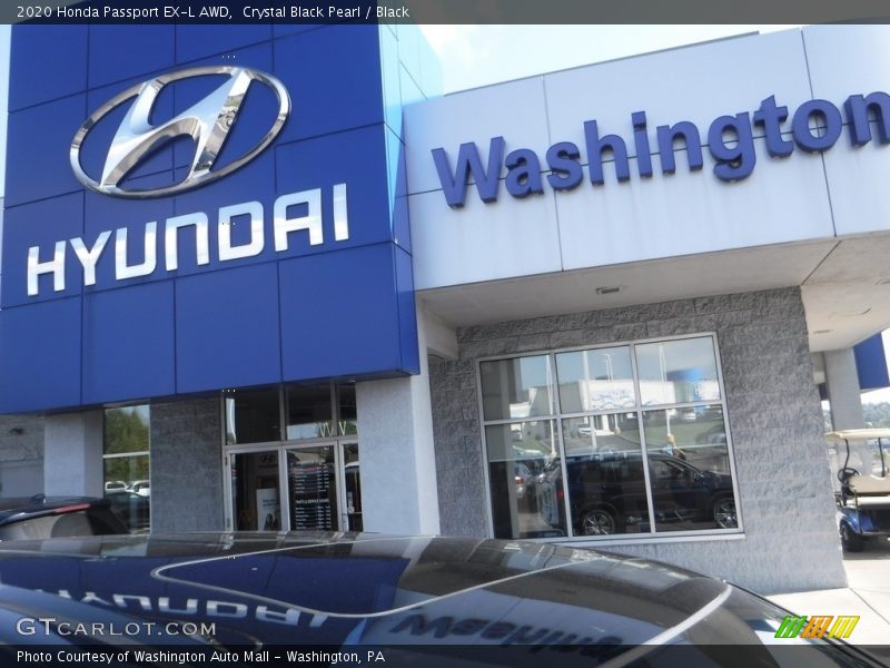 Crystal Black Pearl / Black 2020 Honda Passport EX-L AWD